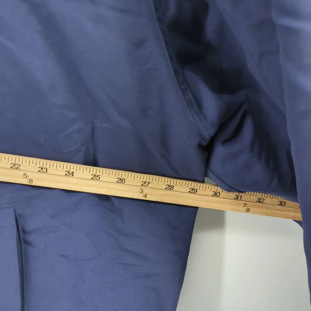 CARHARTT J72 NVY Long Sleeve Fleece Lined Full Zip Jacket 3XL‎ Navy Blue  READ
